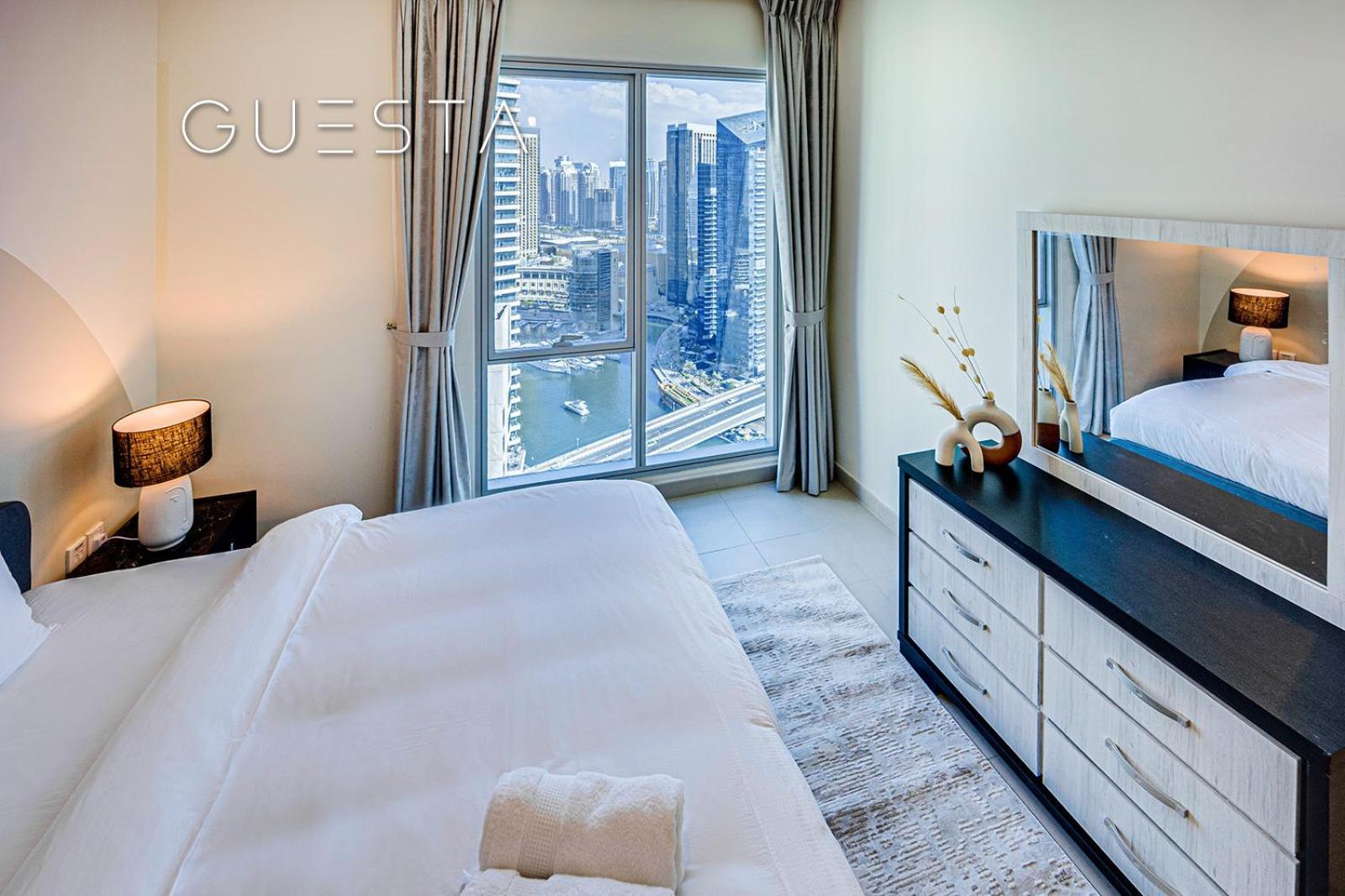 דירות Marina Promenade - Paloma Tower, Dubai Marina חדר תמונה