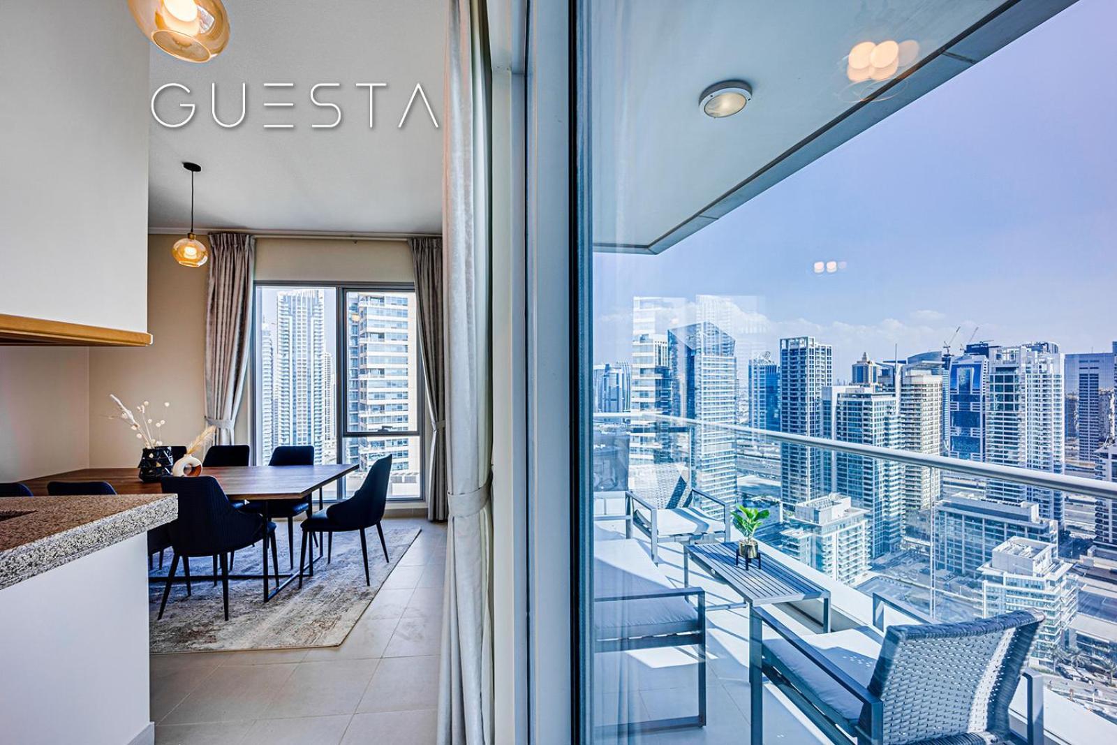 דירות Marina Promenade - Paloma Tower, Dubai Marina חדר תמונה